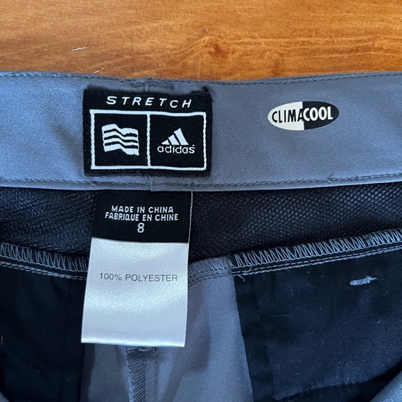 Adidas Women’s Golf Capri’s, 1 Grey and 1 Black pair - Picture 2 of 9